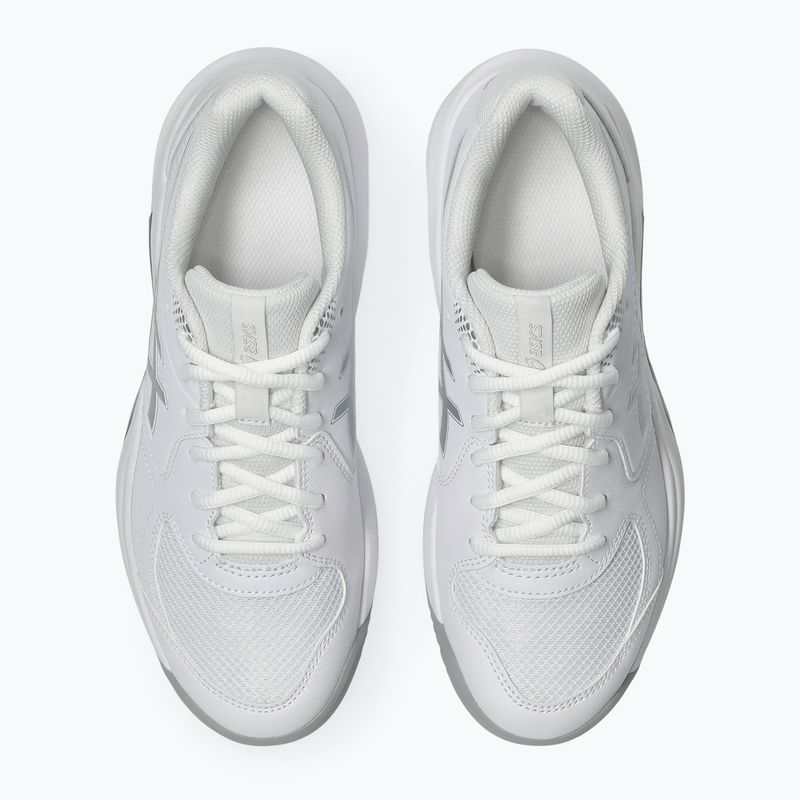 Дамски обувки за падел ASICS Gel-Dedicate 9 Padel W white/pure silver 5