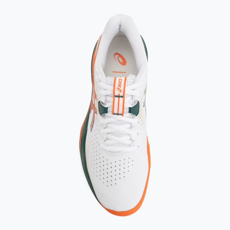 Мъжки обувки за падел Asics Gel-Challenger 15 Padel White/Energy Orange 5
