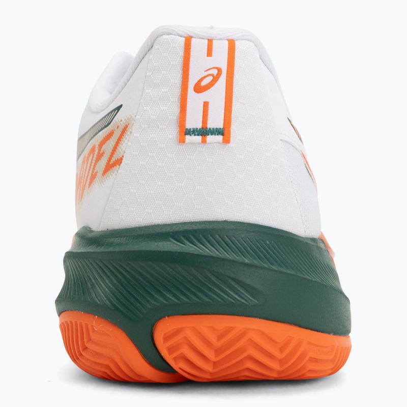Мъжки обувки за падел Asics Gel-Challenger 15 Padel White/Energy Orange 6
