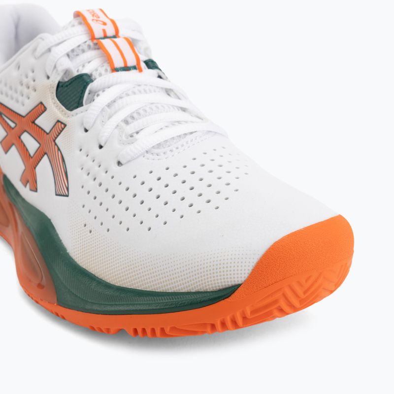 Мъжки обувки за падел Asics Gel-Challenger 15 Padel White/Energy Orange 7