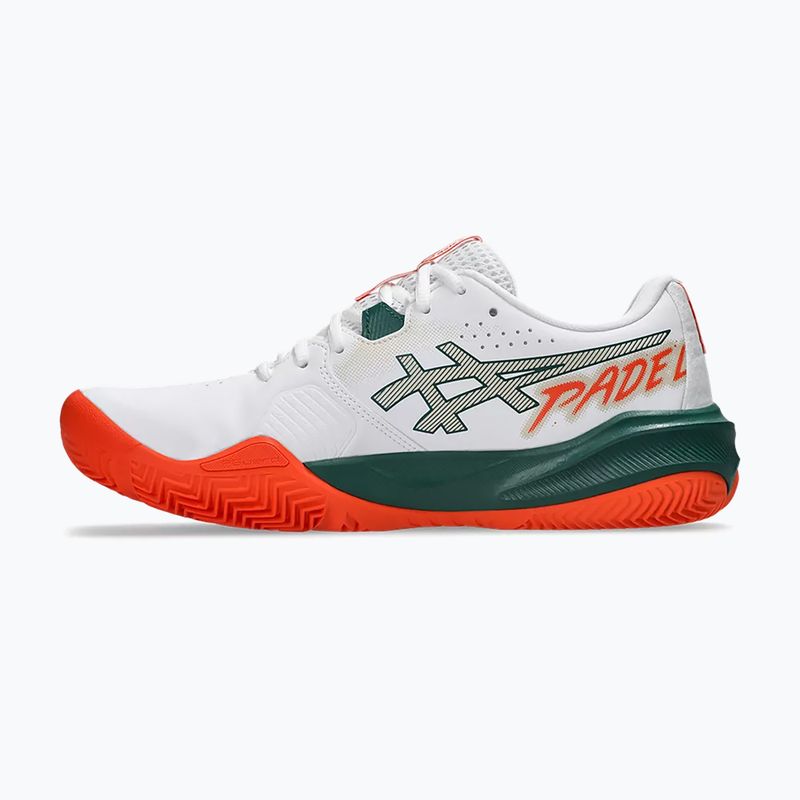 Мъжки обувки за падел Asics Gel-Challenger 15 Padel White/Energy Orange 2
