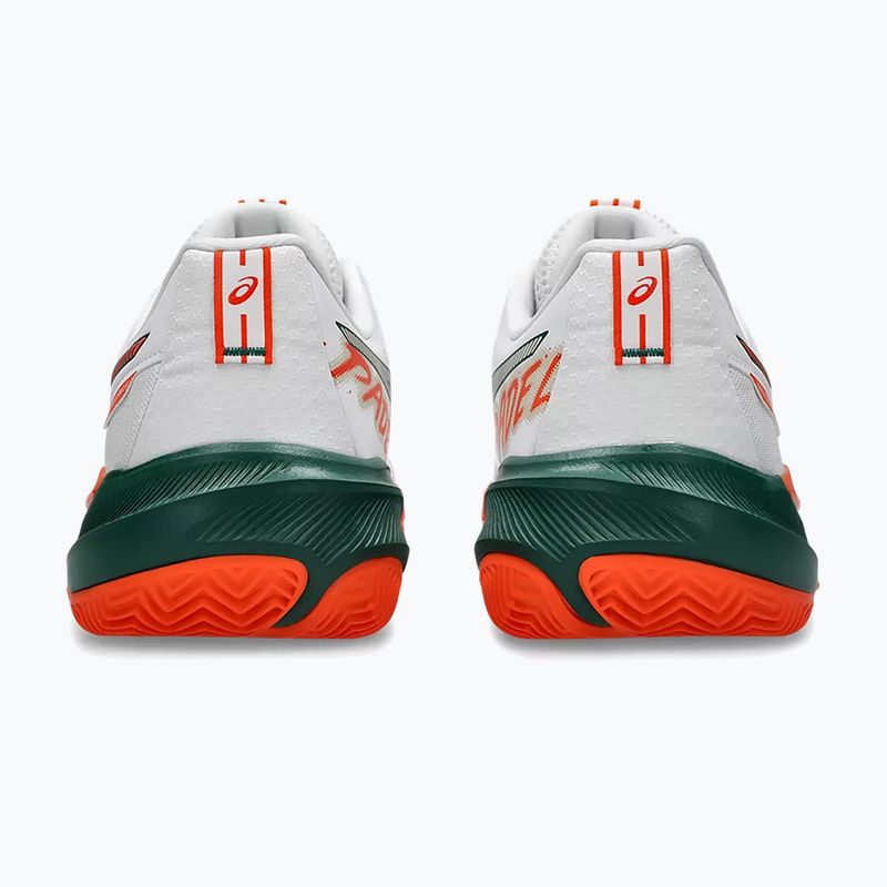 Мъжки обувки за падел Asics Gel-Challenger 15 Padel White/Energy Orange 4