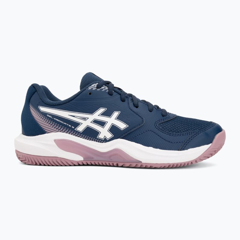 Дамски обувки за тенис ASICS Gel-Dedicate 9 Clay W independence blue/white 2
