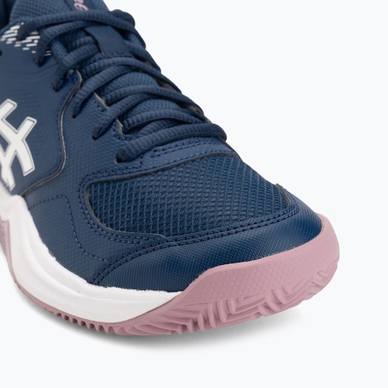 Дамски обувки за тенис ASICS Gel-Dedicate 9 Clay W independence blue/white 7