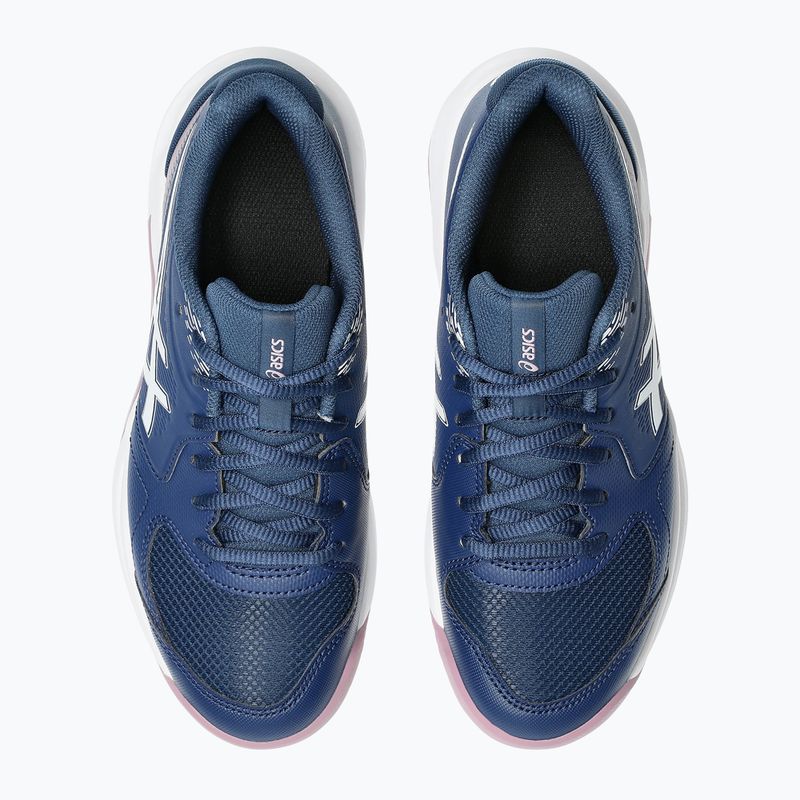 Дамски обувки за тенис ASICS Gel-Dedicate 9 Clay W independence blue/white 5