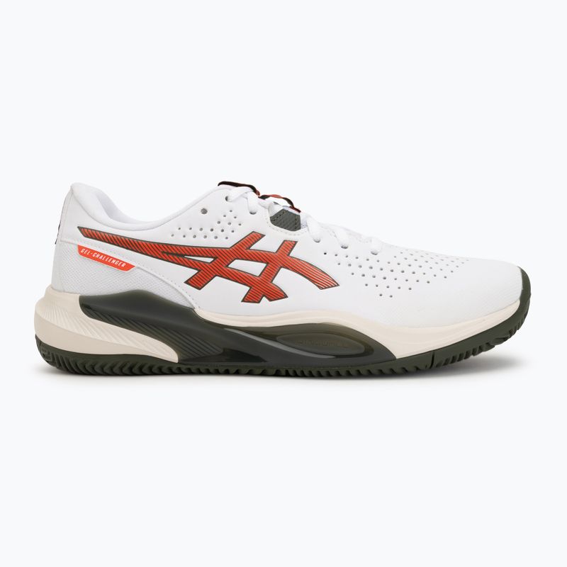 Мъжки обувки за тенис ASICS Gel-Challenger 15 Clay white/cherry tomato 2
