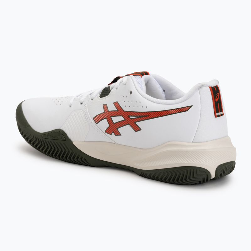 Мъжки обувки за тенис ASICS Gel-Challenger 15 Clay white/cherry tomato 3