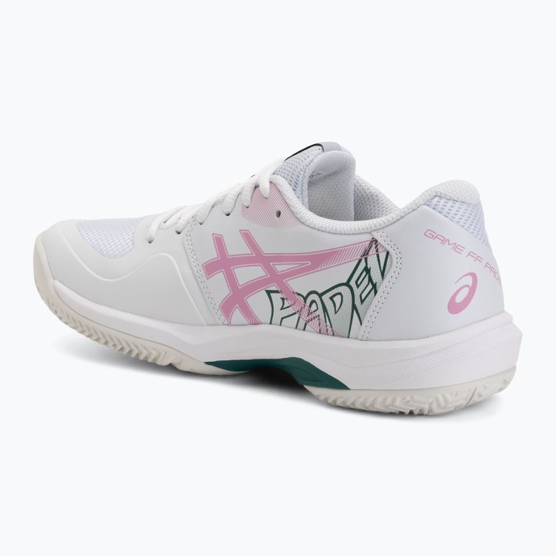 Дамски обувки за падел ASICS Game FF Padel white/bubblegum 3
