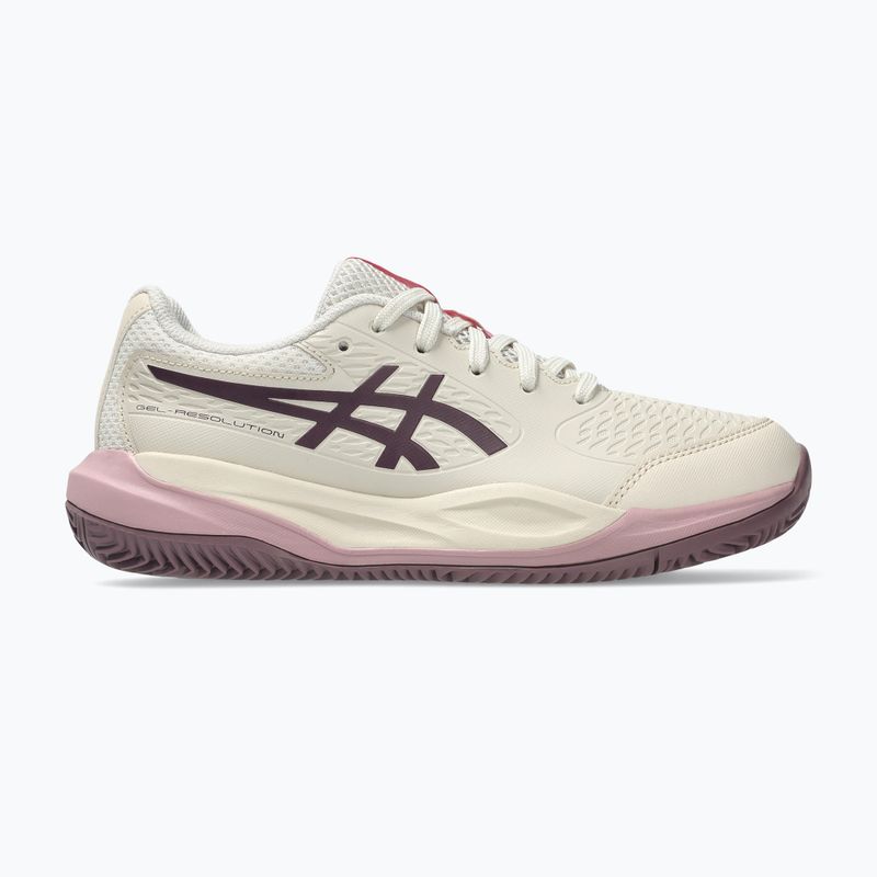 Детски обувки за тенис ASICS Gel-Resolution X GS Clay soft oat/dark aubergine 2