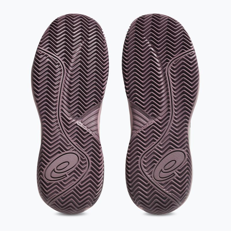 Детски обувки за тенис ASICS Gel-Resolution X GS Clay soft oat/dark aubergine 4