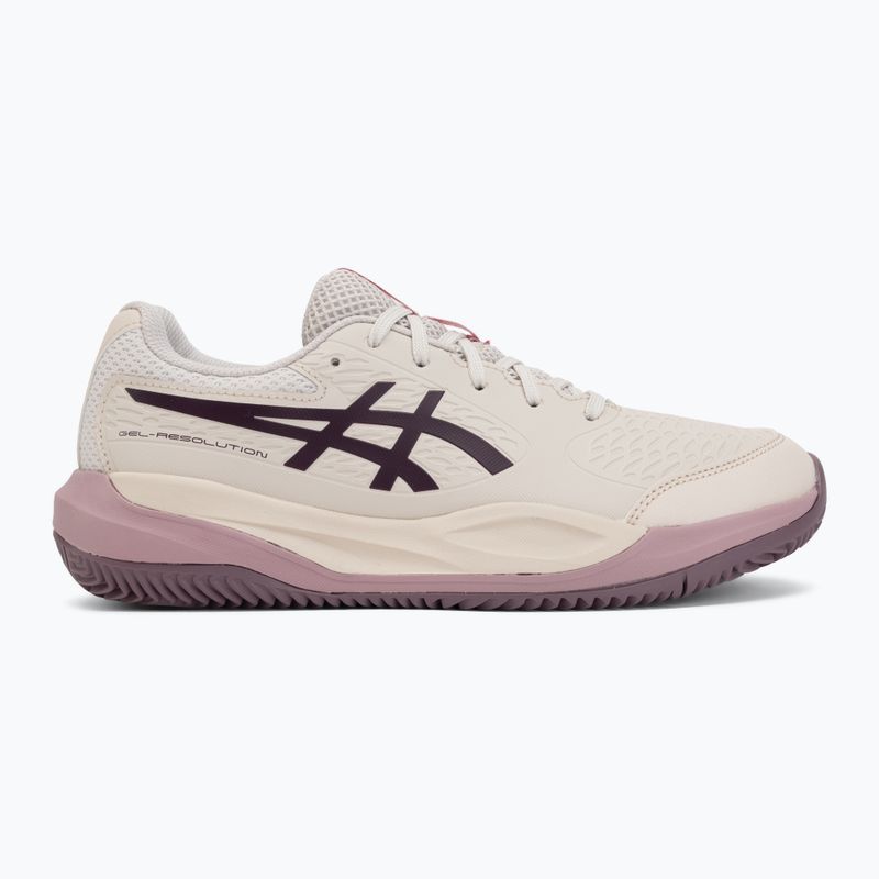 Детски обувки за тенис ASICS Gel-Resolution X GS Clay soft oat/dark aubergine 2