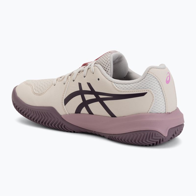 Детски обувки за тенис ASICS Gel-Resolution X GS Clay soft oat/dark aubergine 3