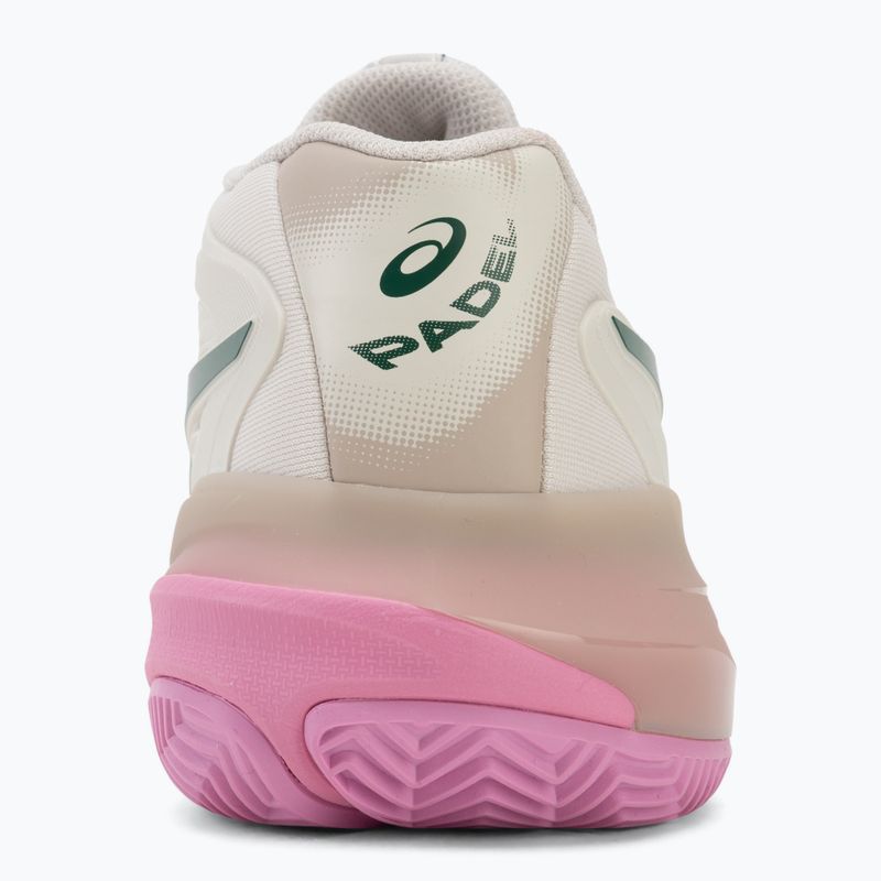 Дамски обувки за падел Asics Gel-Resolution X Padel Soft Oat/Jewel Green 6