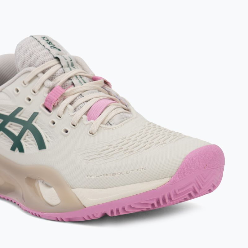 Дамски обувки за падел Asics Gel-Resolution X Padel Soft Oat/Jewel Green 7