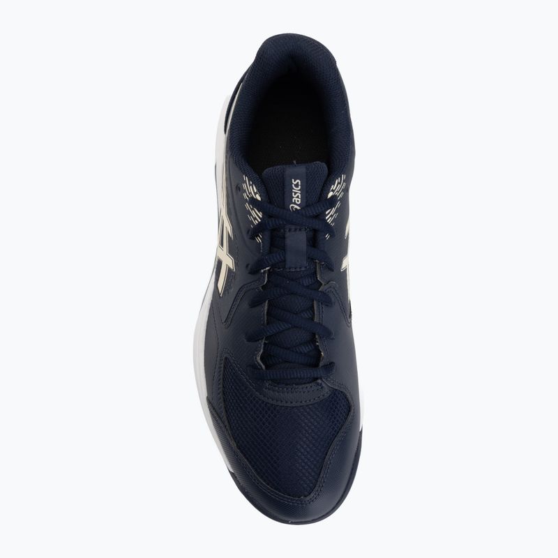 Мъжки обувки за тенис ASICS Gel-Dedicate 9 midnight/oatmeal 5
