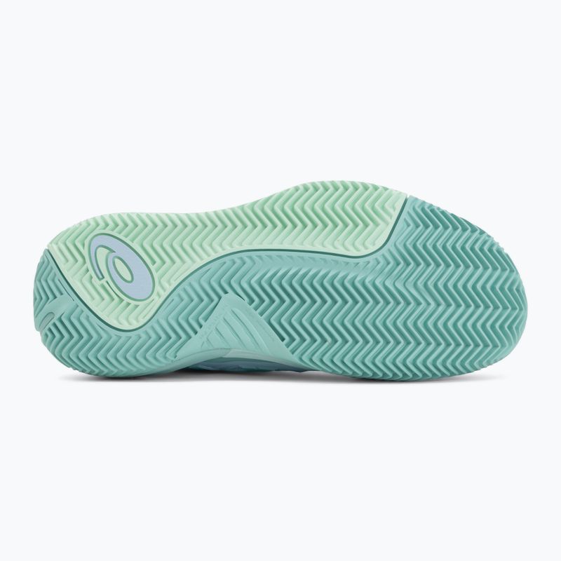 Дамски обувки за тенис ASICS Gel-Resolution X Clay light blue/oasis green 4