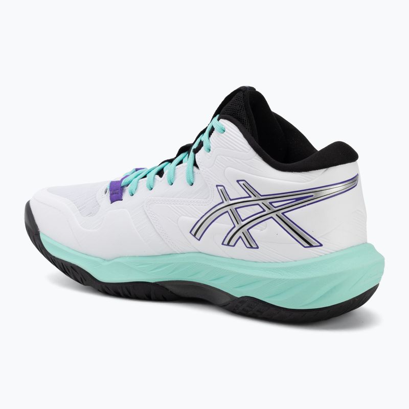 Мъжки обувки за волейбол ASICS Sky Elite FF MT 4 white/radiant amethyst 3