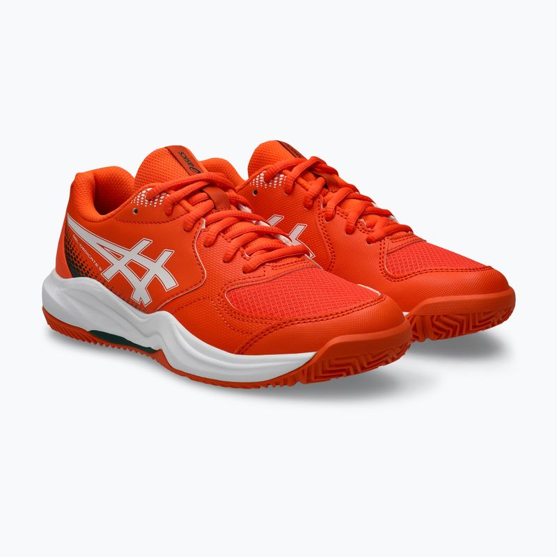 Обувки за падел ASICS Gel-Dedicate 9 Padel GS energy orange/white
