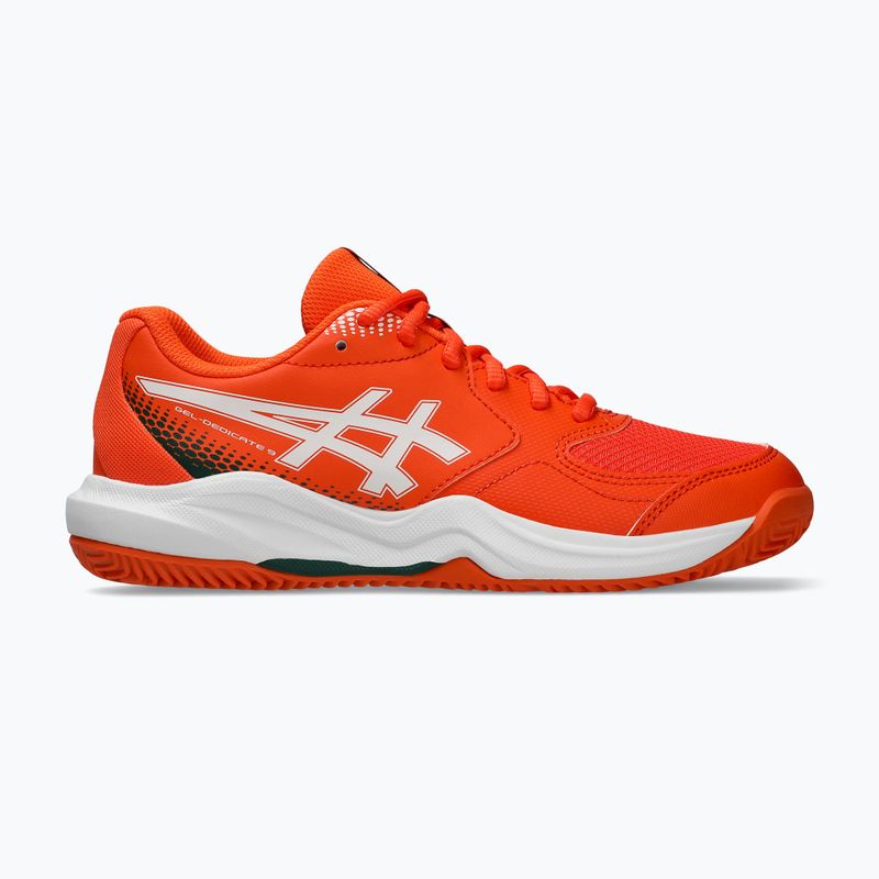 Обувки за падел ASICS Gel-Dedicate 9 Padel GS energy orange/white 2