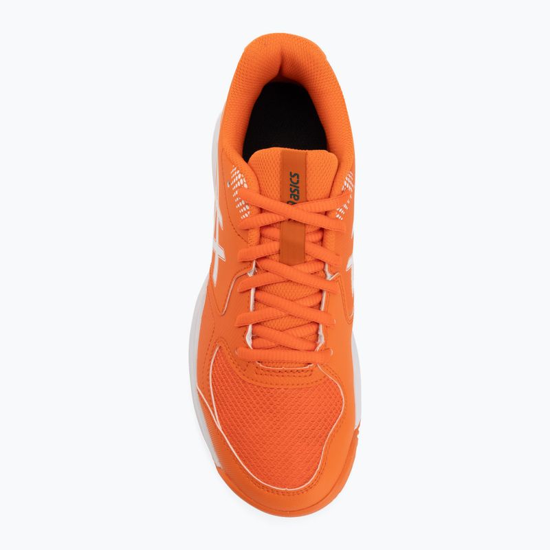 Обувки за падел ASICS Gel-Dedicate 9 Padel GS energy orange/white 5