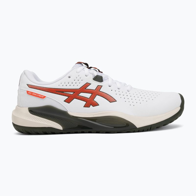 Мъжки обувки за тенис ASICS Gel-Challenger 15 white/cherry tomato 2