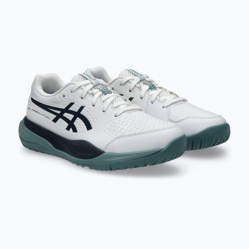 Детски обувки за тенис ASICS Gel-Resolution X GS white/midnight