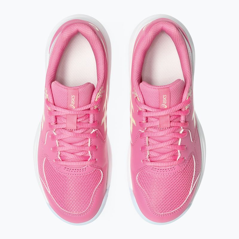 Детски обувки за тенис ASICS Gel-Dedicate 9 GS dragon fruit/soft yellow 5