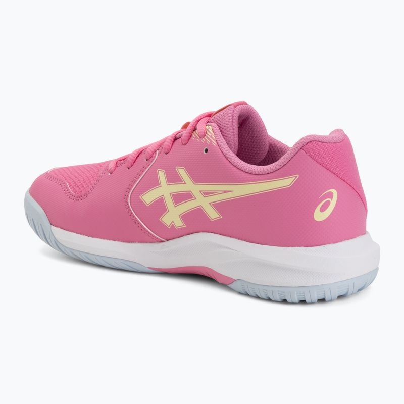 Детски обувки за тенис ASICS Gel-Dedicate 9 GS dragon fruit/soft yellow 3