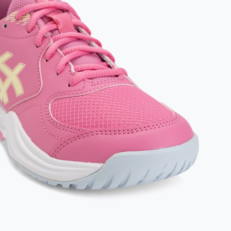 Детски обувки за тенис ASICS Gel-Dedicate 9 GS dragon fruit/soft yellow 7