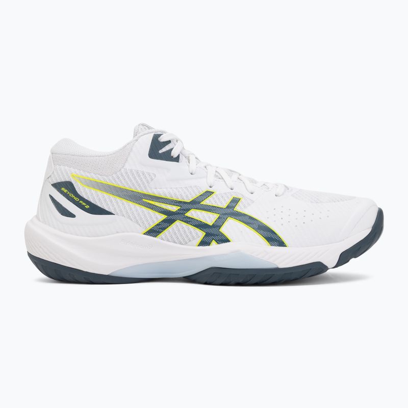 Мъжки обувки за волейбол ASICS Beyond FF MT 2 white/raw indigo 2