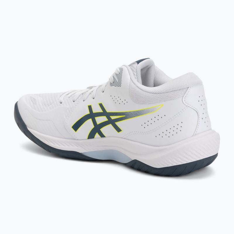 Мъжки обувки за волейбол ASICS Beyond FF MT 2 white/raw indigo 3