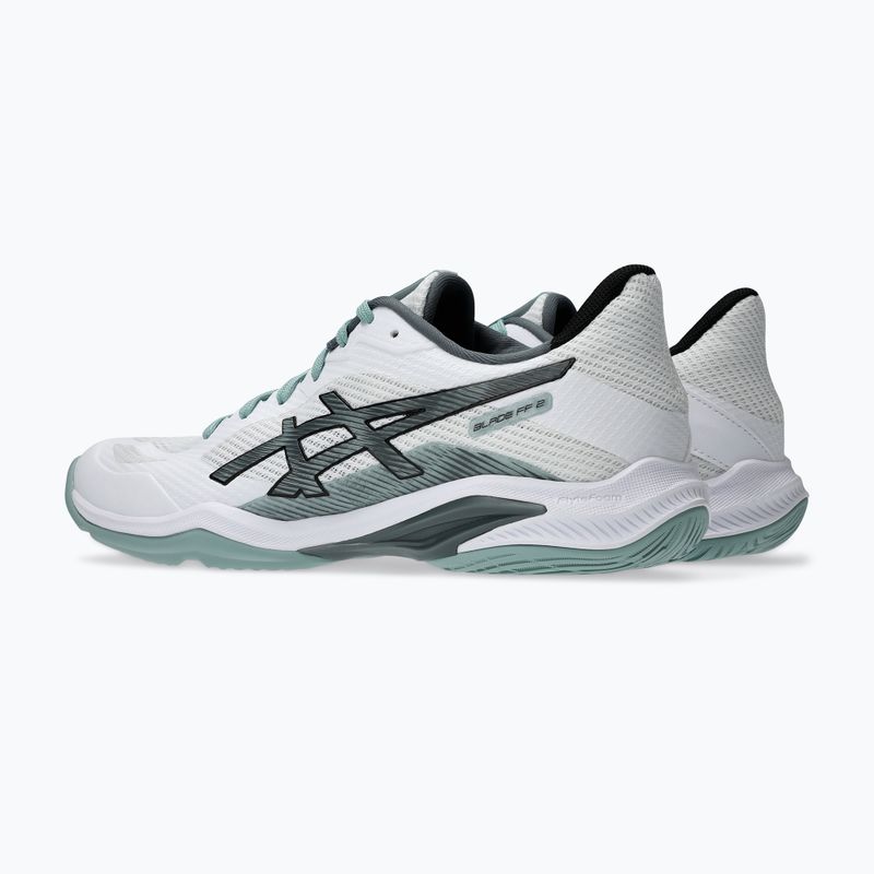 Мъжки обувки за волейбол ASICS Blade FF 2 white/ocean haze 4