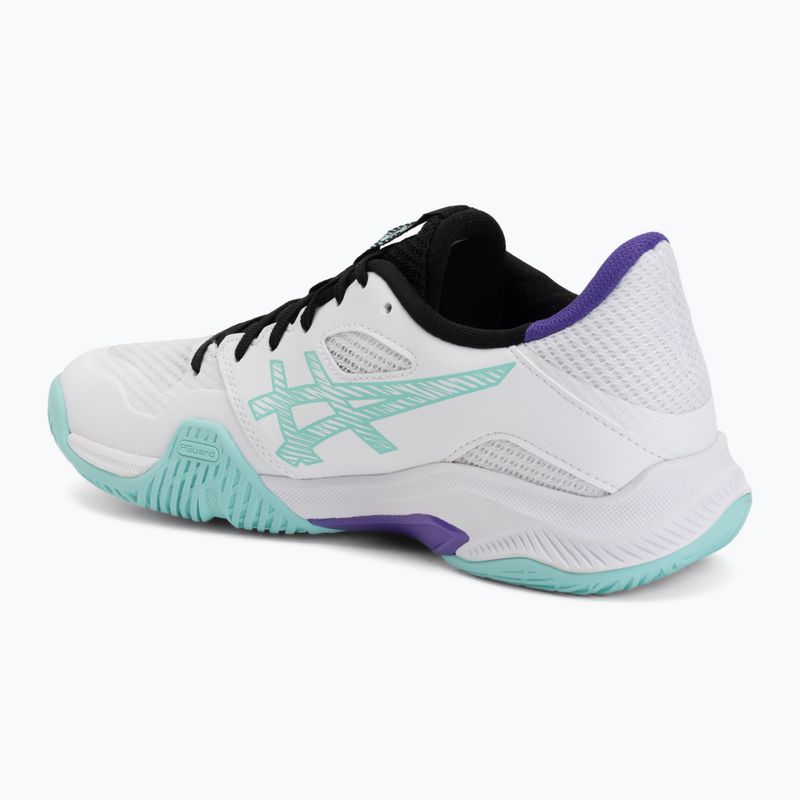 Дамски обувки за волейбол ASICS Blade FF 2 white/illuminate mint 3