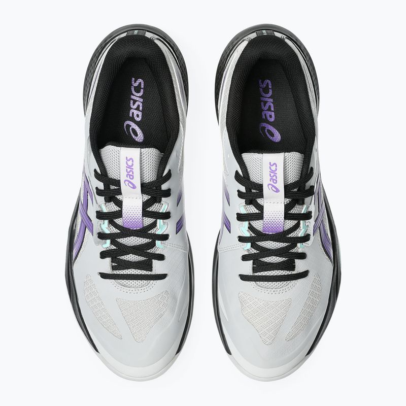 Мъжки обувки за волейбол ASICS Gel-Tactic 13 concrete/radiant amethyst 4