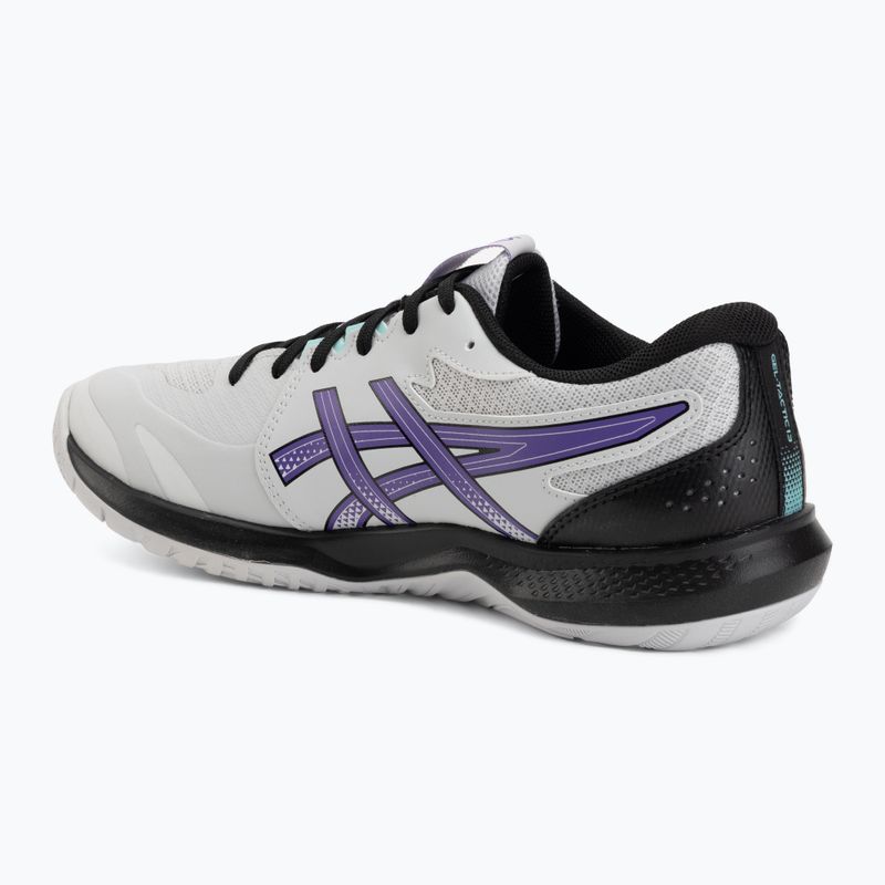 Мъжки обувки за волейбол ASICS Gel-Tactic 13 concrete/radiant amethyst 3