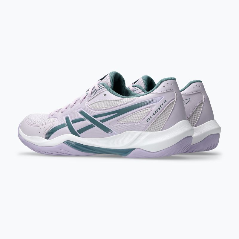 Дамски обувки за волейбол ASICS Gel-Rocket 12 dahlia/foggy teal 4