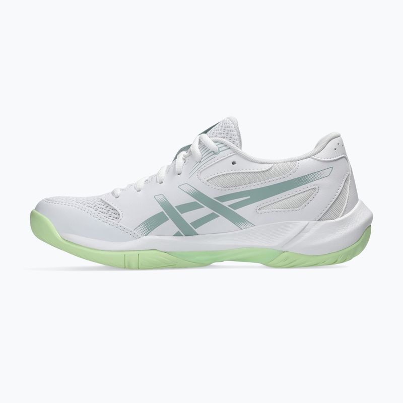 Дамски обувки за волейбол ASICS Gel-Rocket 12 white/ocean haze 3