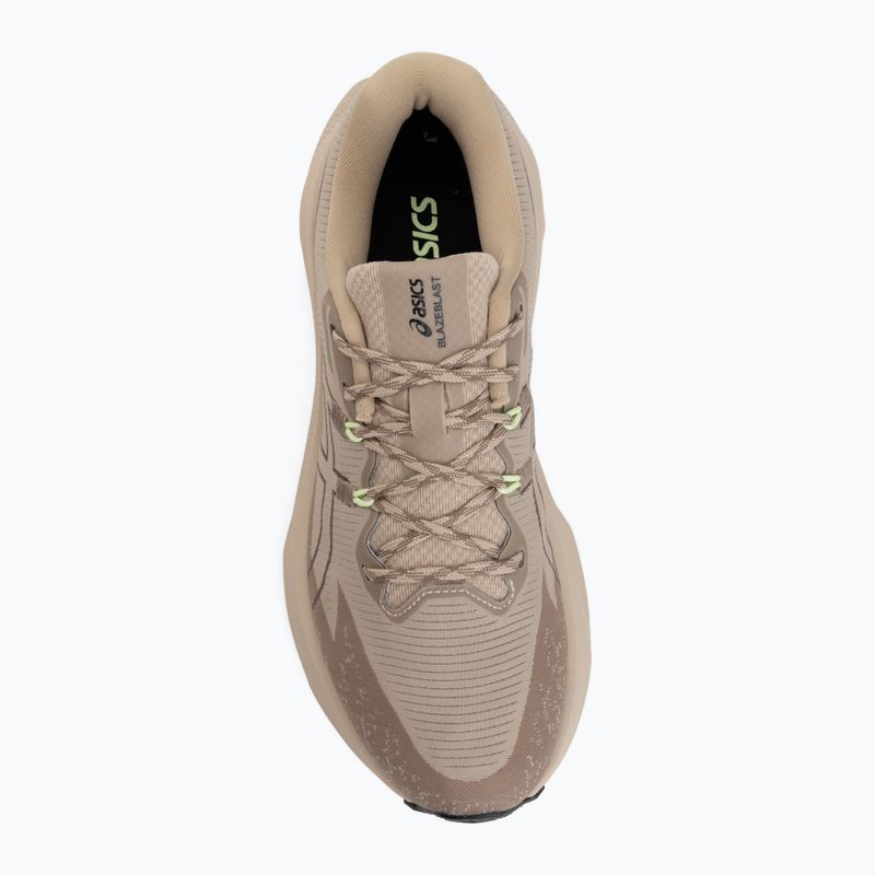 Дамски маратонки за бягане Asics Blazeblast simply taupe/illuminate yellow 5