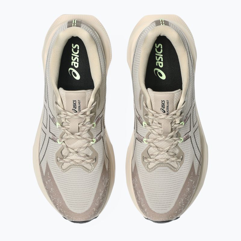 Дамски маратонки за бягане Asics Blazeblast simply taupe/illuminate yellow 4