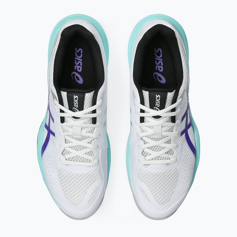 Мъжки обувки за волейбол ASICS Beyond FF 2 white/radiant amethyst 4