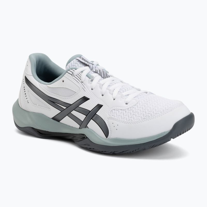 Мъжки обувки за волейбол ASICS Gel-Rocket 12 white/steel grey