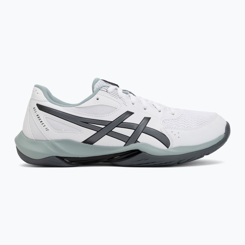 Мъжки обувки за волейбол ASICS Gel-Rocket 12 white/steel grey 2