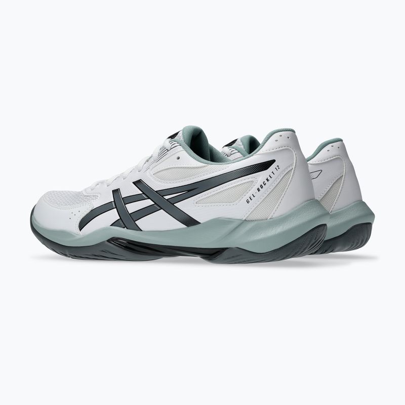 Мъжки обувки за волейбол ASICS Gel-Rocket 12 white/steel grey 4