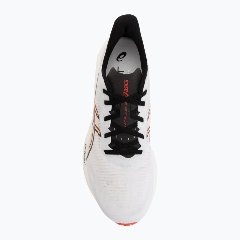 Мъжки маратонки за бягане ASICS Sonicblast 2 бял/стадиум оранжев 5