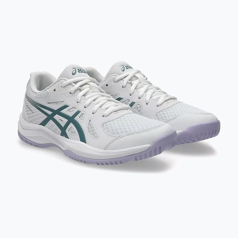 Дамски обувки ASICS Upcourt 6 white/foggy teal 3