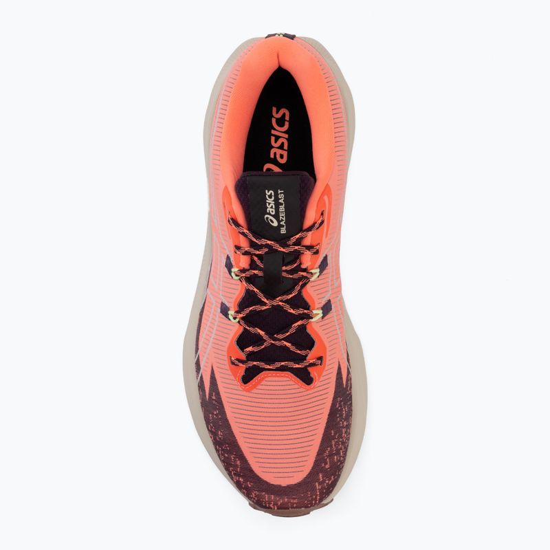 Мъжки маратонки за бягане Asics Blazeblast sun coral/dark aubergine 5