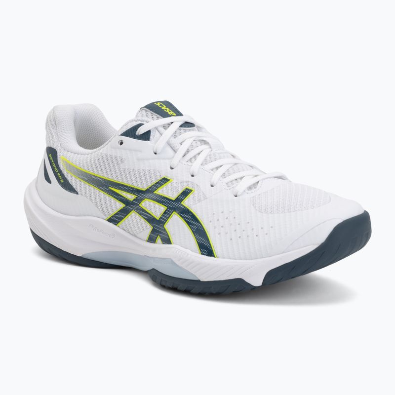 Мъжки обувки за волейбол ASICS Beyond FF 2 white/raw indigo