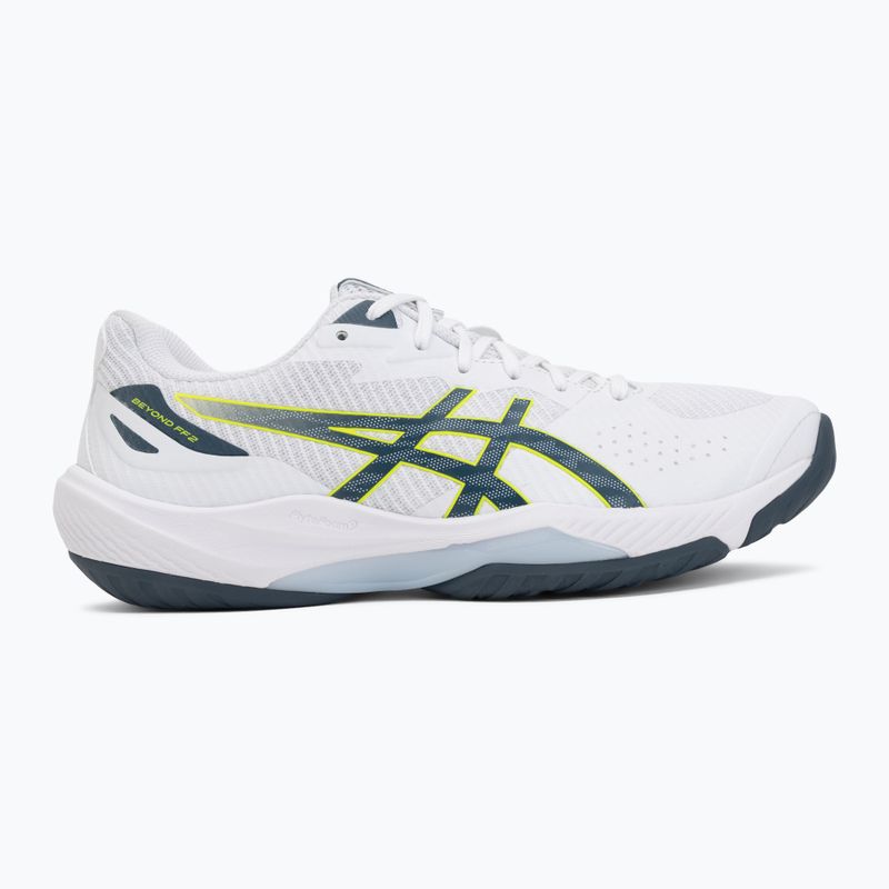 Мъжки обувки за волейбол ASICS Beyond FF 2 white/raw indigo 2