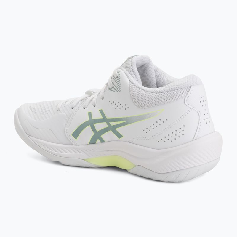Дамски обувки за волейбол ASICS Beyond FF MT 2 white/ocean haze 3