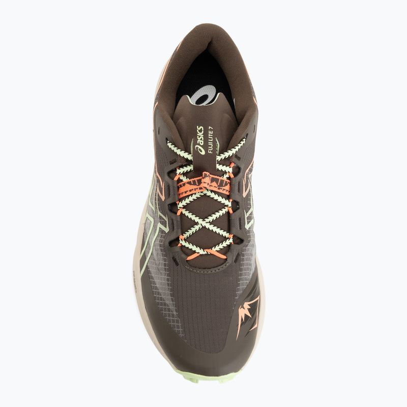 Обувки за бягане Asics Fuji Lite 7 kuriiro brown/illuminate yellow 5